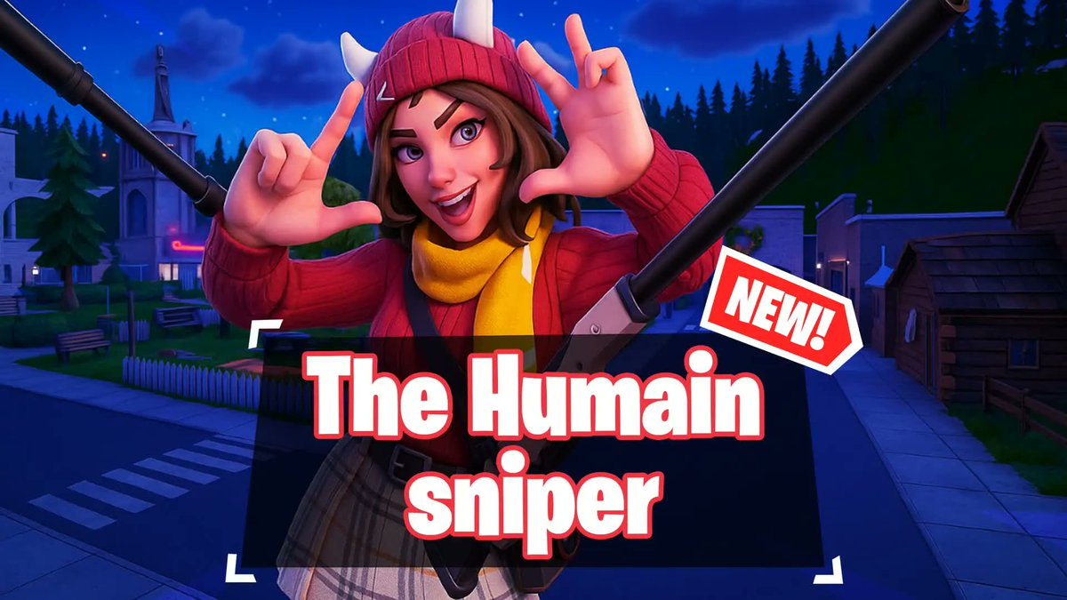 Skyet0zP's tweet photo. 🚨 NOUVELLE MAP 🚨

Skyet0z présente : 
The humain sniper

Le principe ? Il est simple :
✅️ map 100% sniper
✅️ une petite carte, simpa à jouer en solo comme à plusieurs
✅️ des ajouts prochainement

Le code ?
🌐 2547-8050-3646 https://t.co/7wtLQgjOGE
