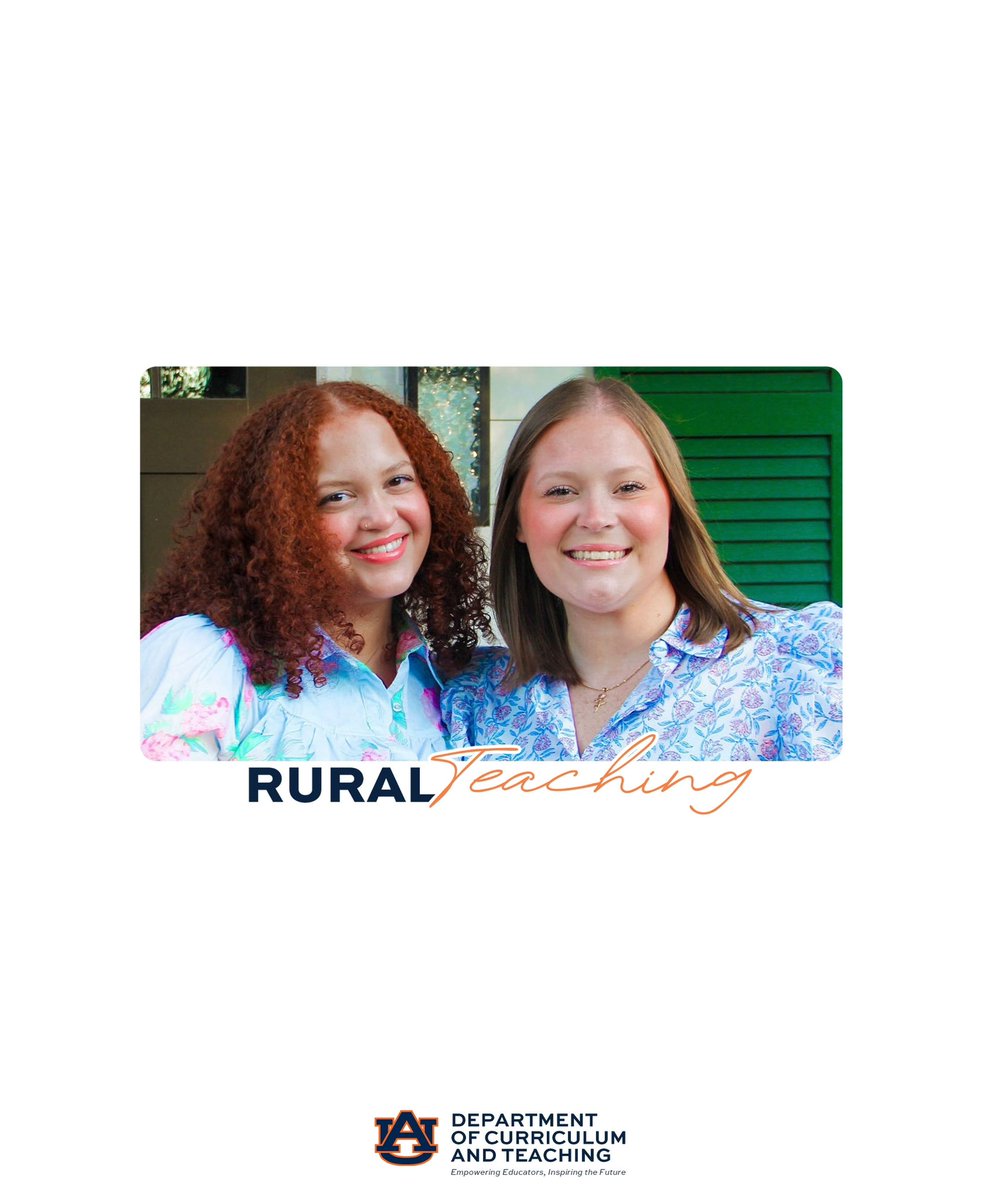 Auburn’s Rural Teacher Fellowship program is transforming education in Alabama’s rural communities! 

Read more at link in bio.

War Eagle! 🦅