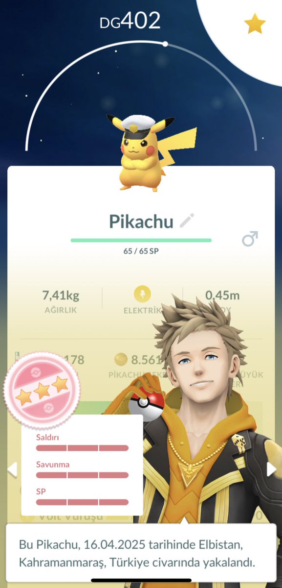 #Pikachu 💯🤩 #PokemonGo #Perfect #Hundo #4Star