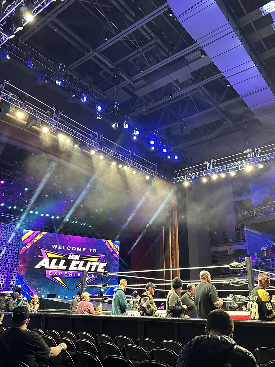 First ever AEW show lfg