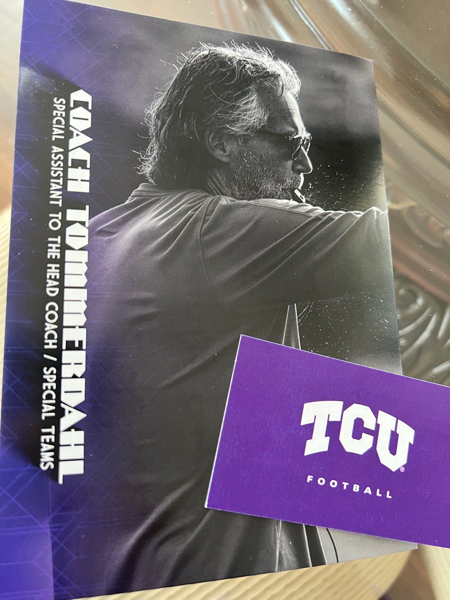 AlexGlinLS's tweet image. Thank you to @MTommerdahl and @TCUFootball for the letter and an invitation to the TCU Specialist Camp!
@centurions_fb @KohlsSnapping
