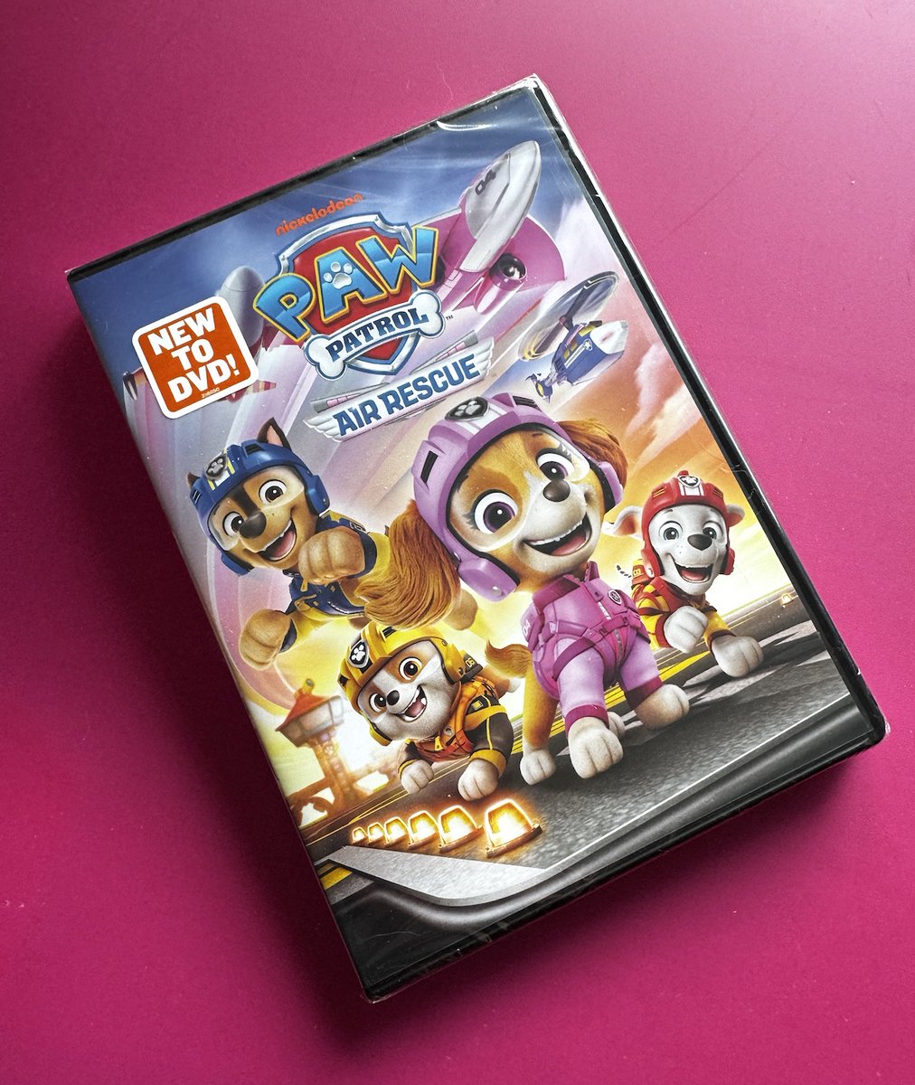 🚁 The pups are flying high in PAW Patrol: Air Rescue – now on DVD! 🎉
🎁 Enter our giveaway to win a copy! 🐾
Details here 👉 jinxykids.com/paw-patrol-air…
#PAWPatrol #Giveaway