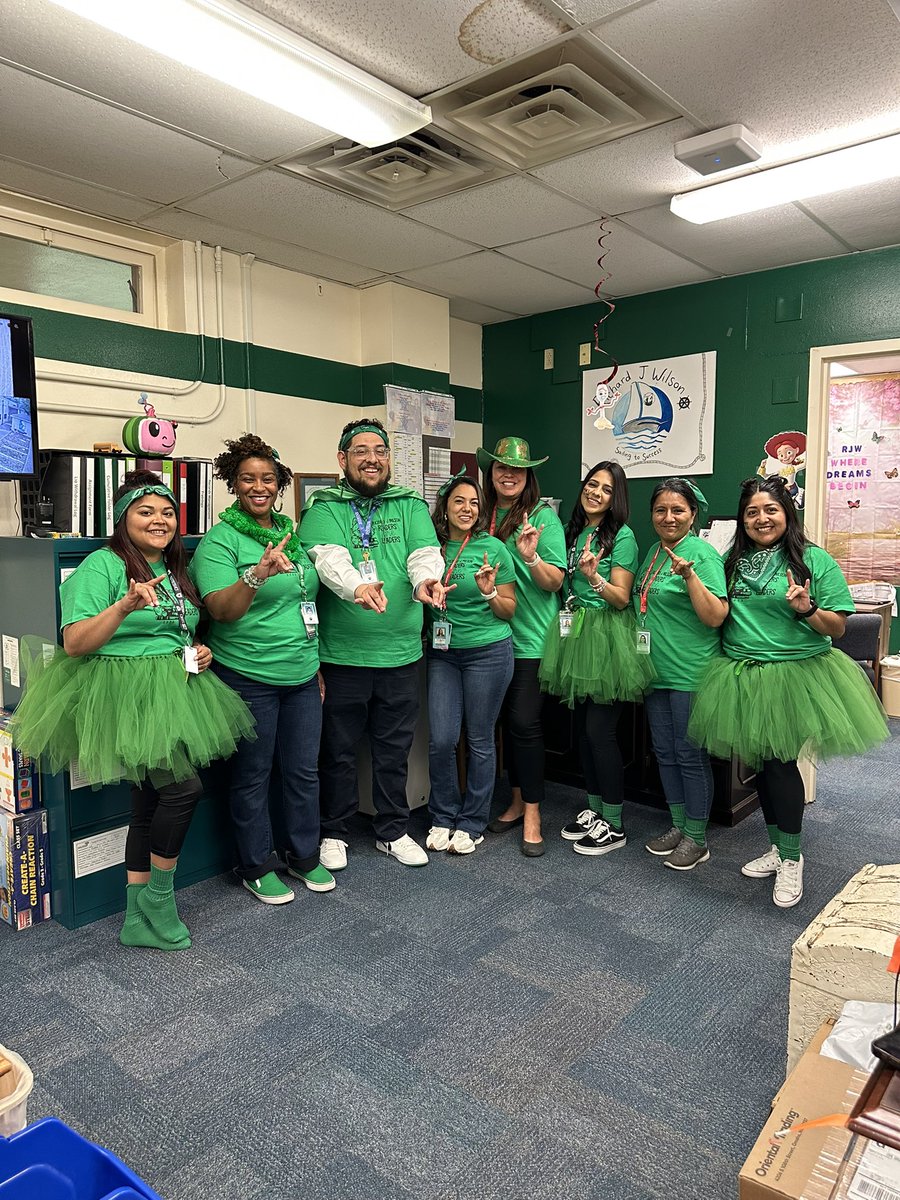 Richard J. Wilson Elementary School (@rjwilsonfwisd) on Twitter photo Readers Become Leaders! ππ
Our school was first place π₯ in the Soutwest Division!
RJW made sure to rep the green at Dickies Arena today! ππΊ
<a href="/Aguilera_RJW/">Javier Aguilera</a> @CharlieGarciaFW <a href="/CC_Renteria/">Christine Cano Renteria</a> <a href="/FortWorthISD/">Fort Worth Independent School District</a> Readers Become Leaders! ππ
Our school was first place π₯ in the Soutwest Division!
RJW made sure to rep the green at Dickies Arena today! ππΊ
<a href="/Aguilera_RJW/">Javier Aguilera</a> @CharlieGarciaFW <a href="/CC_Renteria/">Christine Cano Renteria</a> <a href="/FortWorthISD/">Fort Worth Independent School District</a>