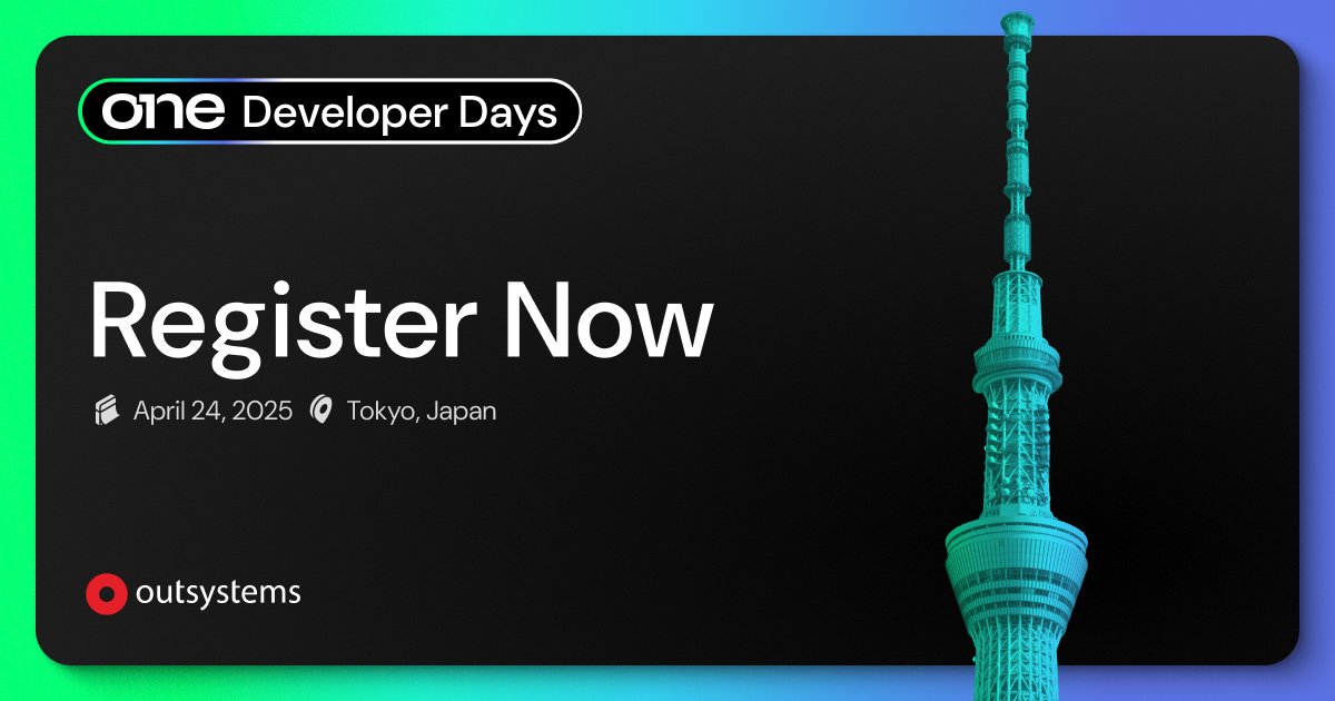 One week to go until Developer Days is in Tokyo! We still have a few spots left, so hurry up and get your free ticket. bit.ly/3EmdsLS
