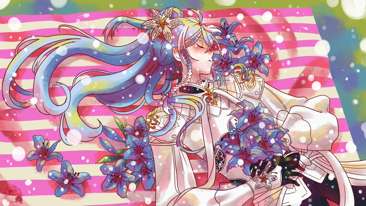 JustMomochi's tweet photo. Two favorite piecesI did for the bday project promo (project below) 
#Artavio #OctaBDAY2025 #BloomingBirthdayTavio https://t.co/VDrPrBwFNW