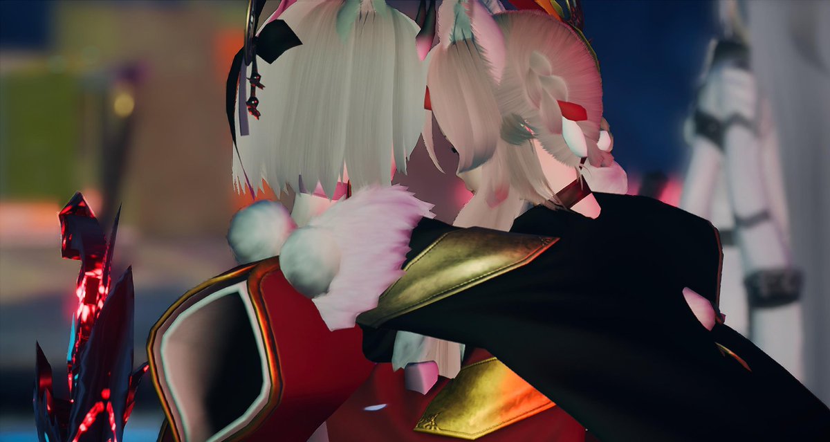 Chi0vv0's tweet photo. Everything is better when you hug your bestie.~ 

@OctiviaElle 
#PSO2NGS_SS #PSO2NGS https://t.co/kkFQl4z2dO