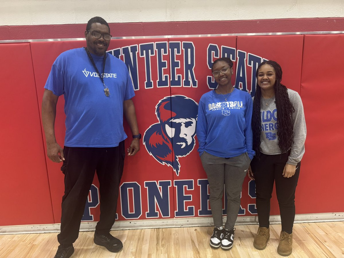 Thank you Coach O and <a href="/VSCCPioneersWBB/">Vol State Women's Basketball</a> for having Vanessa and Naja in for a visit today. Great campus that really support their student athletes!