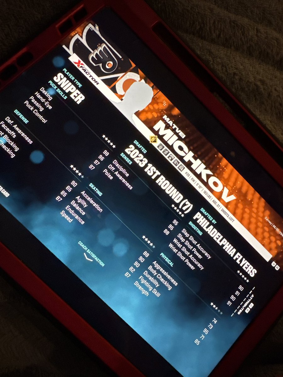 Yenrac17's tweet image. Retired at 38.. rest easy sweet prince #michkov #LetsGoFlyers