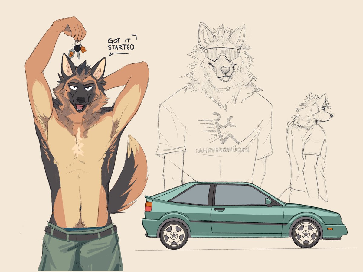 He's so proud he timed a VR6. 
---
PS can you pick him up in an hour when it dies again?