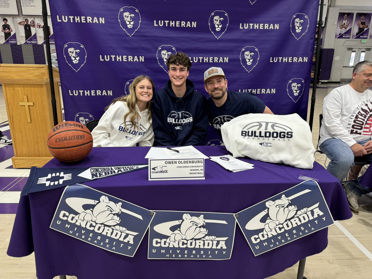 🏀 Congratulations to Owen Oldenburg for signing with Concordia University Nebraska to play Basketball!
