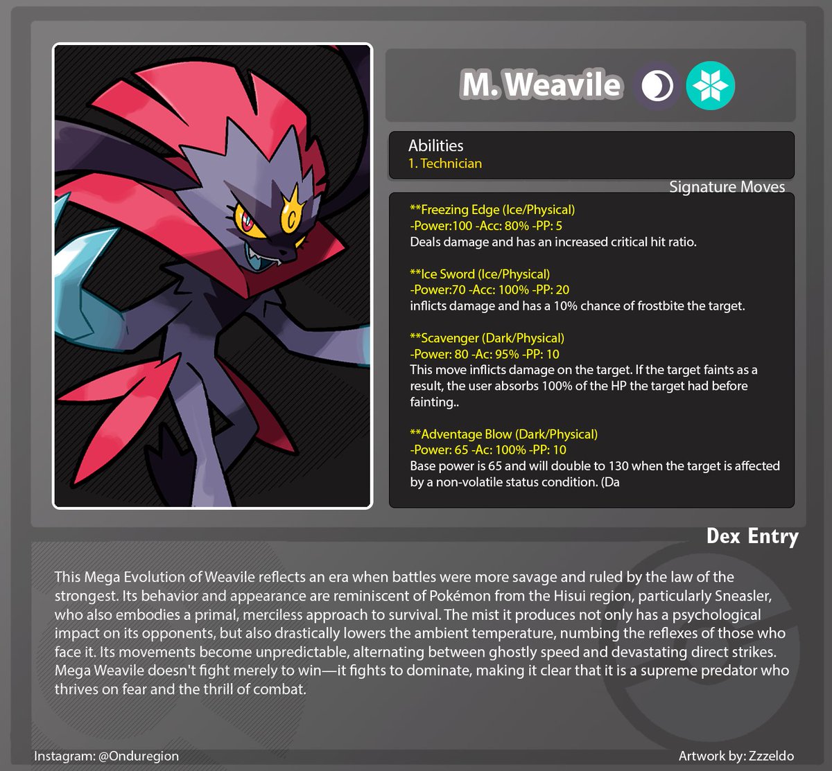 OnduRegion's tweet photo. Dex Entries and Lore

#pokemon #art https://t.co/DxAq2a0cEK