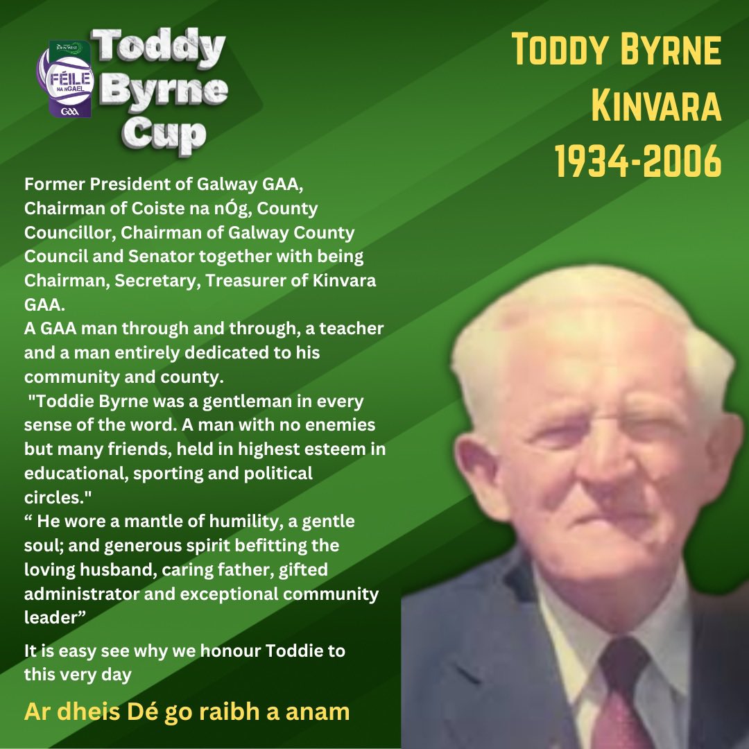 On the eve of Feile Hurling 2025, as Gort compete in The Toddy Byrne Cup, we decided to tell you just a little about the man behind the name.