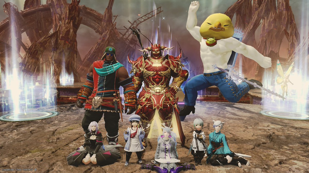 Guy_tnk's tweet photo. ff14、クルーザー級零式実装から3週目。
とりあえず初週踏破完了して。
サブキャラで2週目野良突破して。
睡眠を削る毎日だった。 https://t.co/dJavUzwCyo