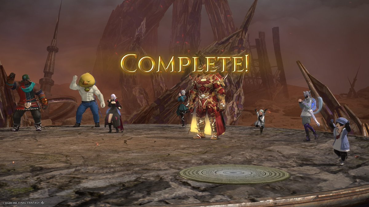 Guy_tnk's tweet photo. ff14、クルーザー級零式実装から3週目。
とりあえず初週踏破完了して。
サブキャラで2週目野良突破して。
睡眠を削る毎日だった。 https://t.co/dJavUzwCyo