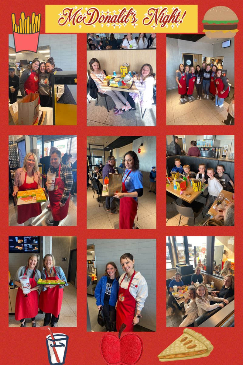 LePage_Buschlen's tweet image. McDonald’s Night! ⁦@MsColleenConway⁩ ⁦@SAFourth⁩ ⁦@SAHedstrom⁩ ⁦@SABradyBunch⁩