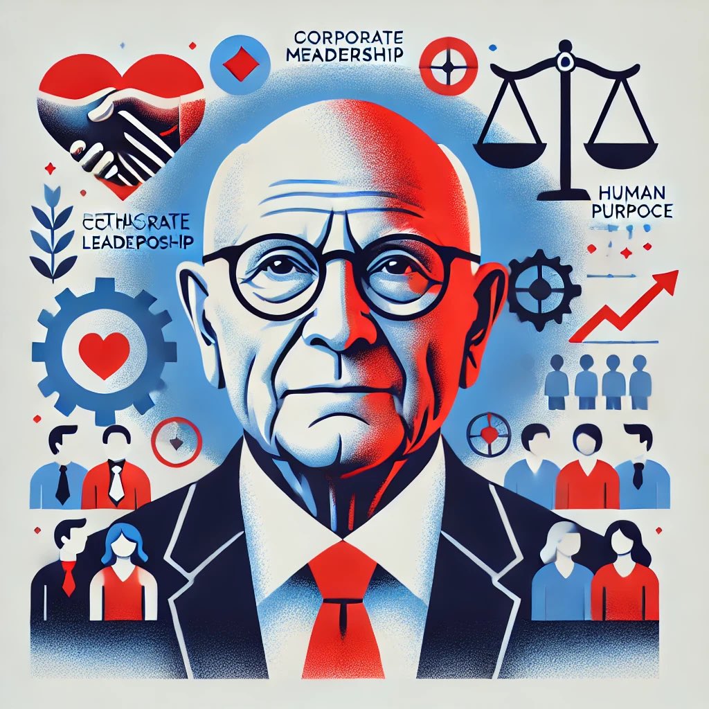 El #HumanismoEmpresarial según Peter Drucker: la empresa no es solo una máquina de hacer dinero, es una comunidad con propósito. Liderar es servir, y gestionar es actuar con ética y responsabilidad. 🔴 is.gd/tjOm0E | #ManagementHumanista #PeterDrucker #EmpresasHumanas