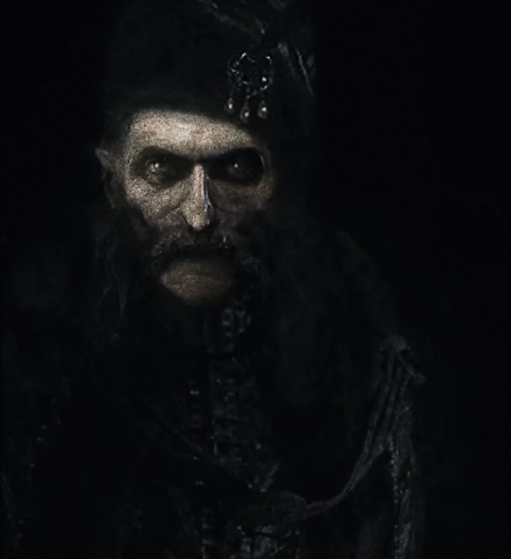 EggersFilms's tweet image. An early digital concept painting of Count Orlok, created by Robert Eggers for Nosferatu.