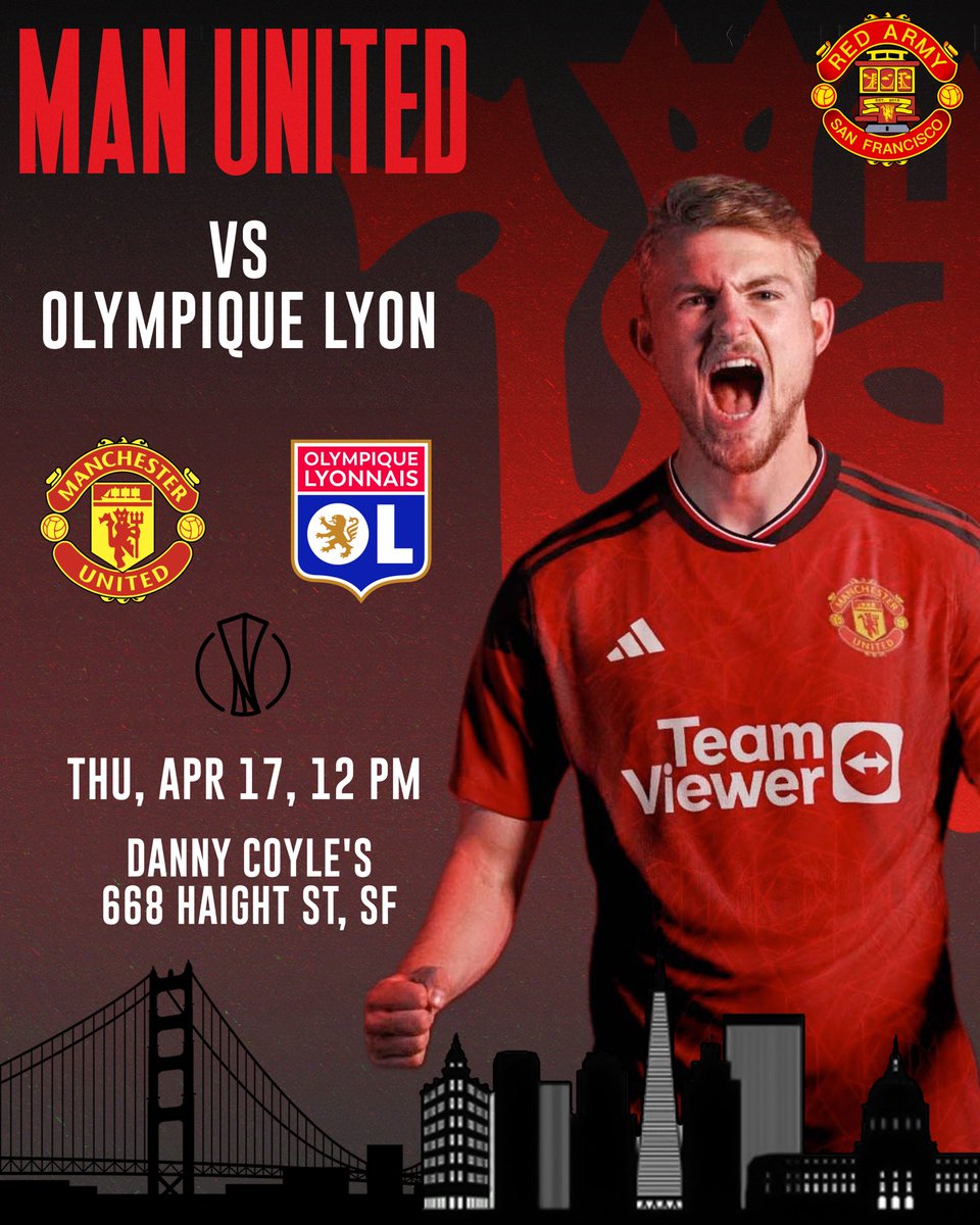 redarmysf's tweet photo. We need to fight for our spot in the Semis. Give it our all. Let’s show our support for the team @DannyCoylesSF at lunch time 🥊🍻 https://t.co/jzuZn7G2a4