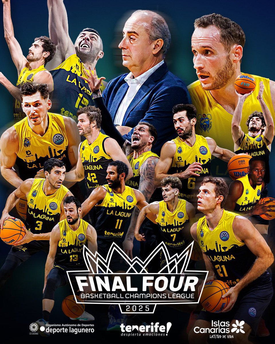 Alejandro Martinez Plasencia (@3alemar) on Twitter photo Enhorabuena <a href="/CB1939Canarias/">La Laguna Tenerife</a> por una nueva Final Four de la <a href="/BasketballCL/">Basketball Champions League</a>!! A disfrutarla como todas las anteriores. Enhorabuena <a href="/CB1939Canarias/">La Laguna Tenerife</a> por una nueva Final Four de la <a href="/BasketballCL/">Basketball Champions League</a>!! A disfrutarla como todas las anteriores.
