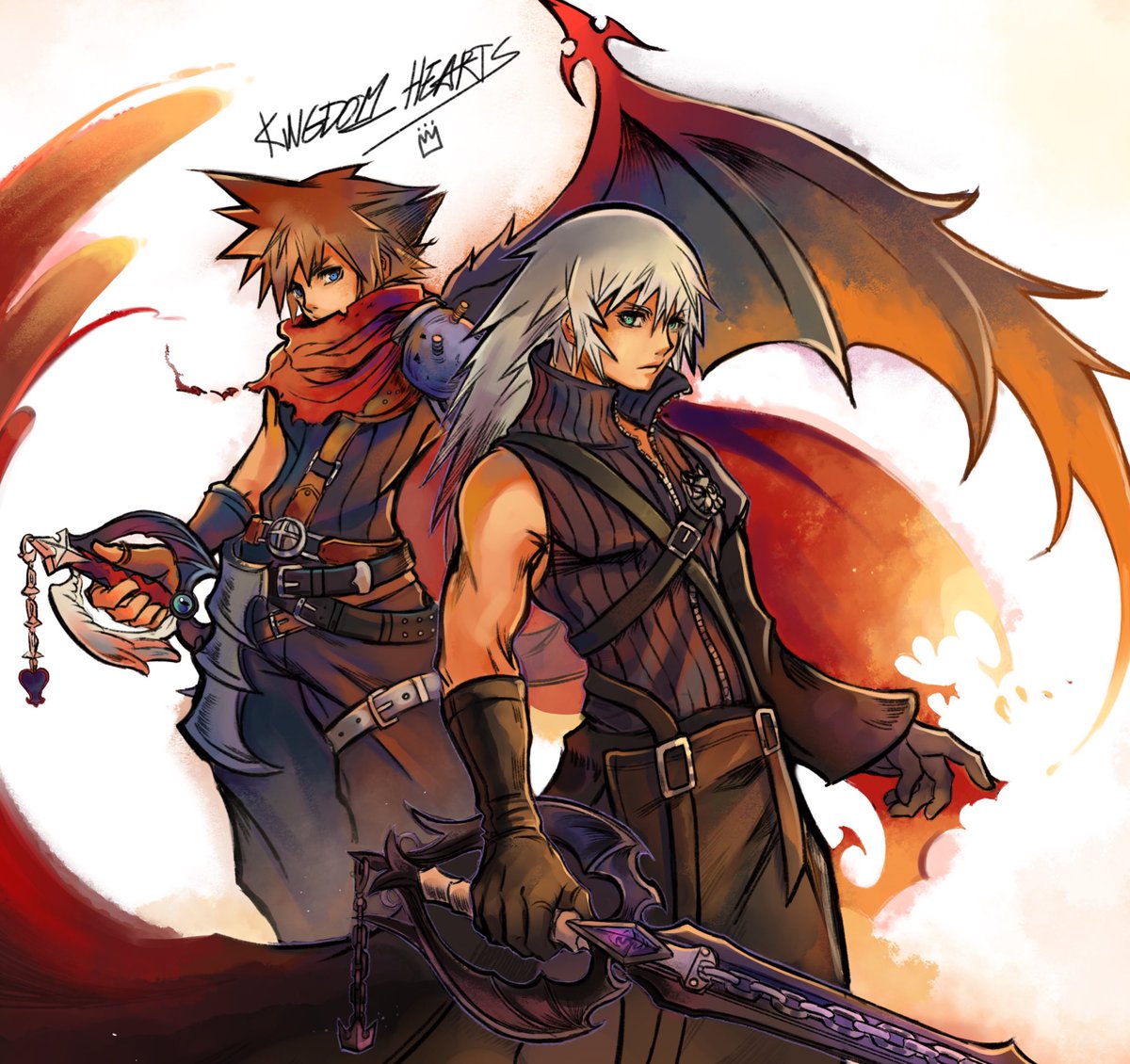 Cloud Strife Kingdom Hearts (?)