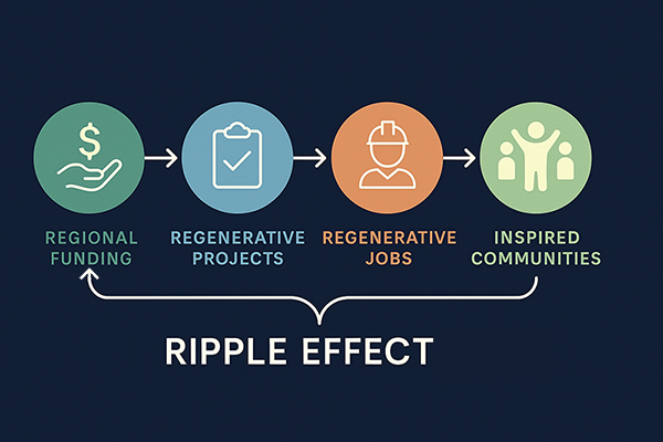 #ReFi is hard work — but we’re onto something.
We’ve generated $70K+ in regenerative sales, created jobs, reinvested funds &amp; inspired communities.
This is the Compounding Cascade — regeneration that grows itself.
Final hour to vonate:
🔗 explorer.gitcoin.co/#/round/42220/…
#ReFi #GG23
