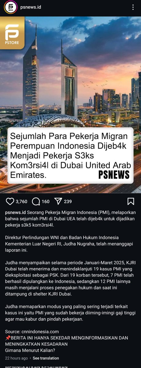 Desta4477's tweet photo. SHARE KE TEMEN/SAUDARA KALIAN BIAR GAK KENA TIPU!! ini lagi marak maraknya, jadi mereka di jebak dengan cara dichat lewat Facebook atau Tiktok untuk diiming imingi kerja ringan tapi gaji besar dengan kerja di UAE , temen temen saya banyak yang udah dichat sama penipu penipu ini https://t.co/IK33NYB79O