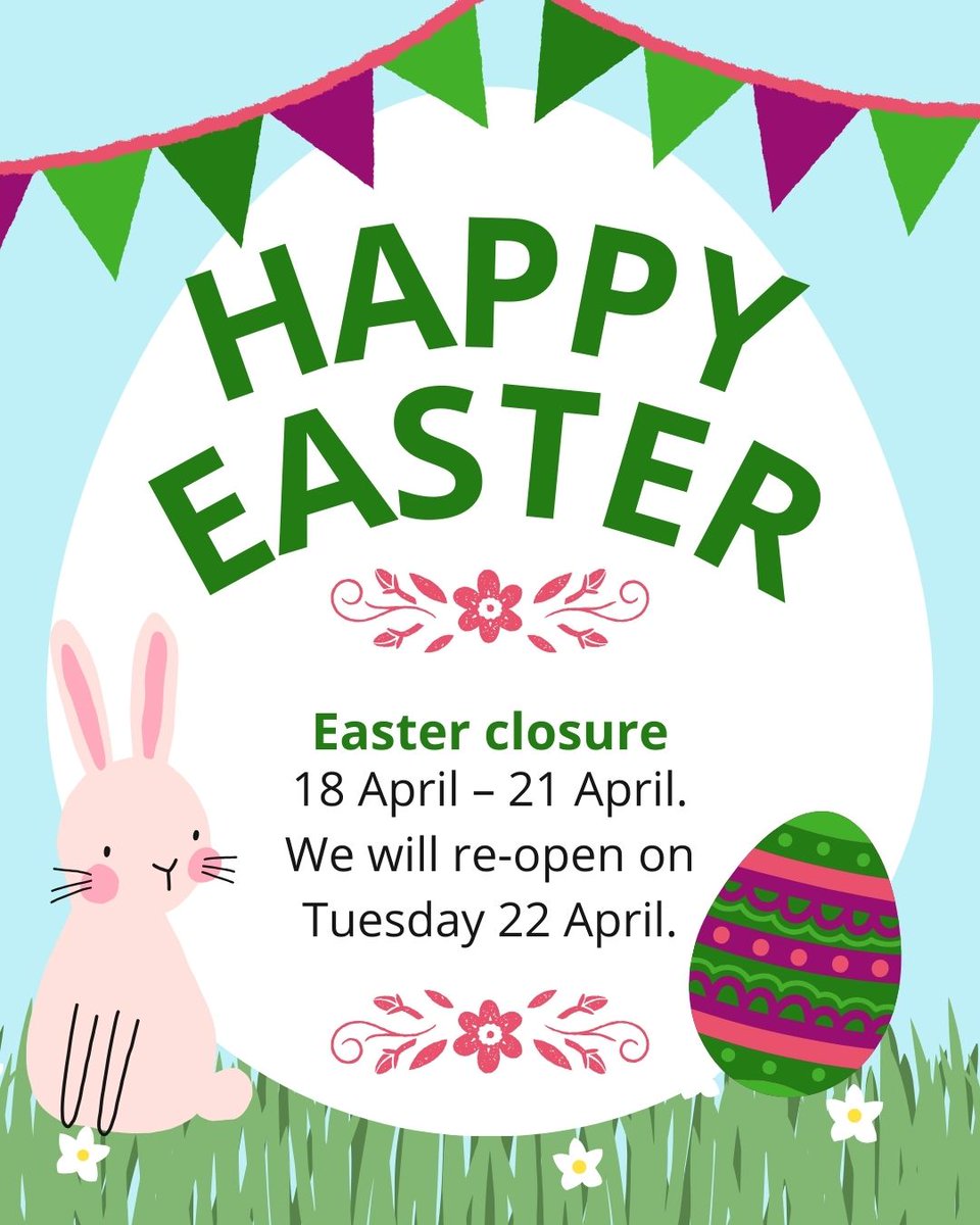 🐰 Wishing you an egg-cellent Easter! 🐣

Our office and Helpline will be closed from Friday 18 April until Monday 21 April. These will re-open on Tuesday 22 April.

💚 You can reach out to our Helpline anytime and we’ll get back to you: mito.org.au/helpline/

#HappyEaster