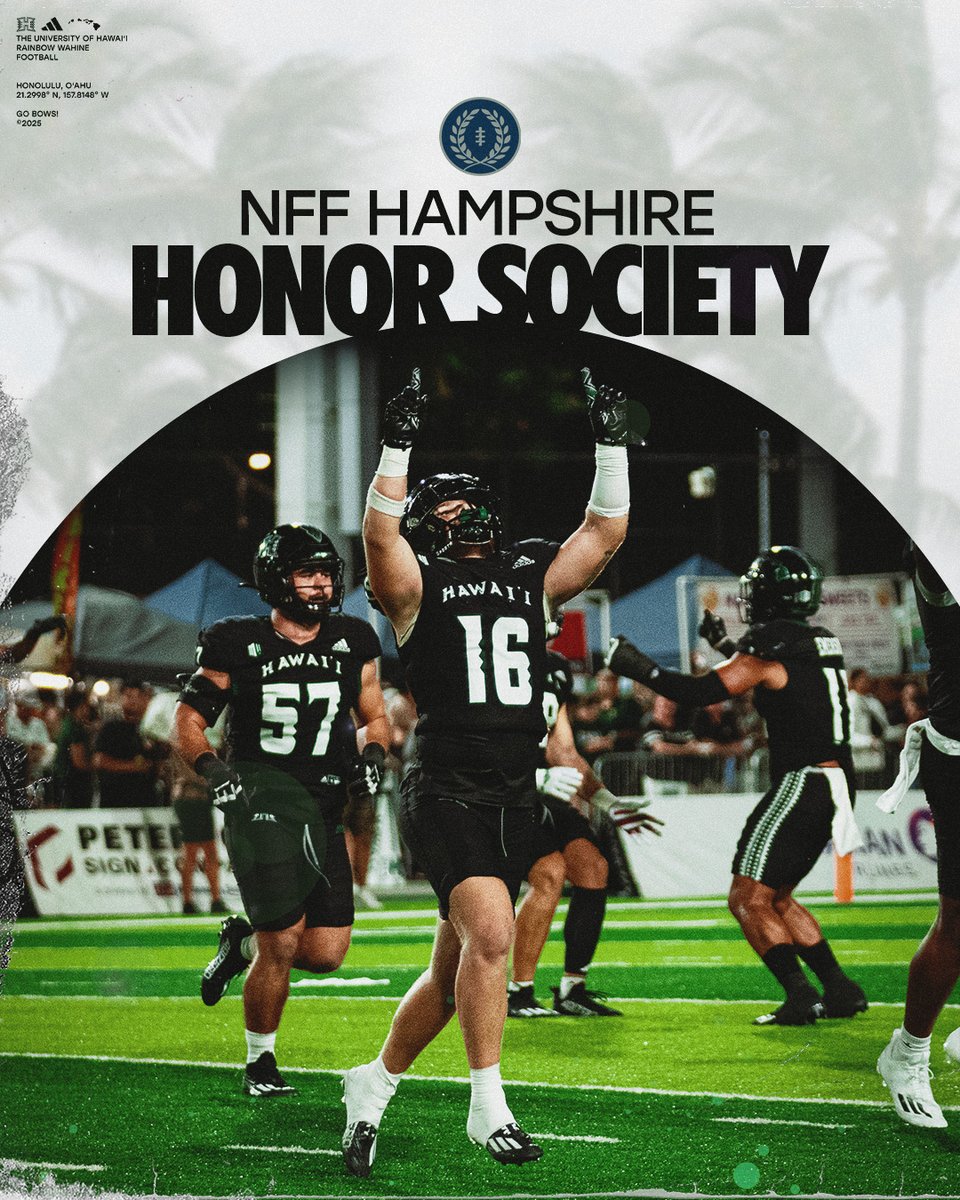 The epitome of a Student-Athlete 👏

Logan Taylor has been named to the NFF Hampshire Honor Society, honoring those who display athletic and academic excellence throughout their careers.

#BRADDAHHOOD x #GoBows