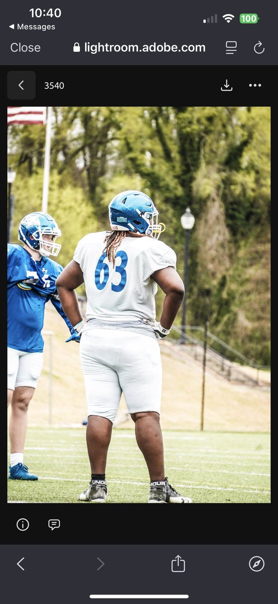 Due to Limestone University shutting down. I’ve officially entered my name into the Transfer Portal with 4 Years Eligibility! #AGTG

Ht: 6’2
Wt: 315
GPA: 3.5
Phone: 803-403-4854