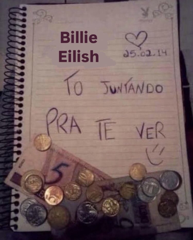 BILLIE EILISH NO BRASIL É REAL CARALHOOOOOOO 🇧🇷😭