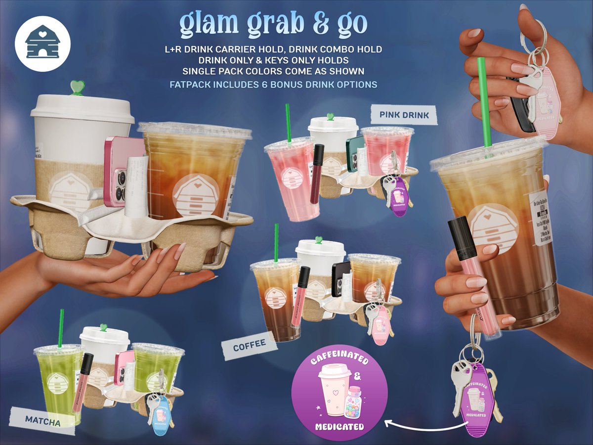 glam grab &amp; go, now at <a href="/Kustom9_sl/">Kustom9</a> 💛
📷 flic.kr/p/2qYciDK
📍 maps.secondlife.com/secondlife/kus…
#SecondLife