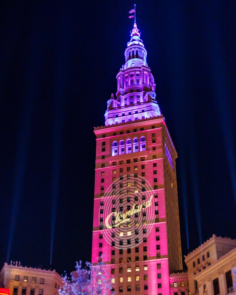 The Land shines a little brighter tonight. Illuminate CLE is live in Public Square. 

The permanent light and music show will run every night at the top of each hour from dusk–11 p.m.

Learn more: bit.ly/3RTC4yC