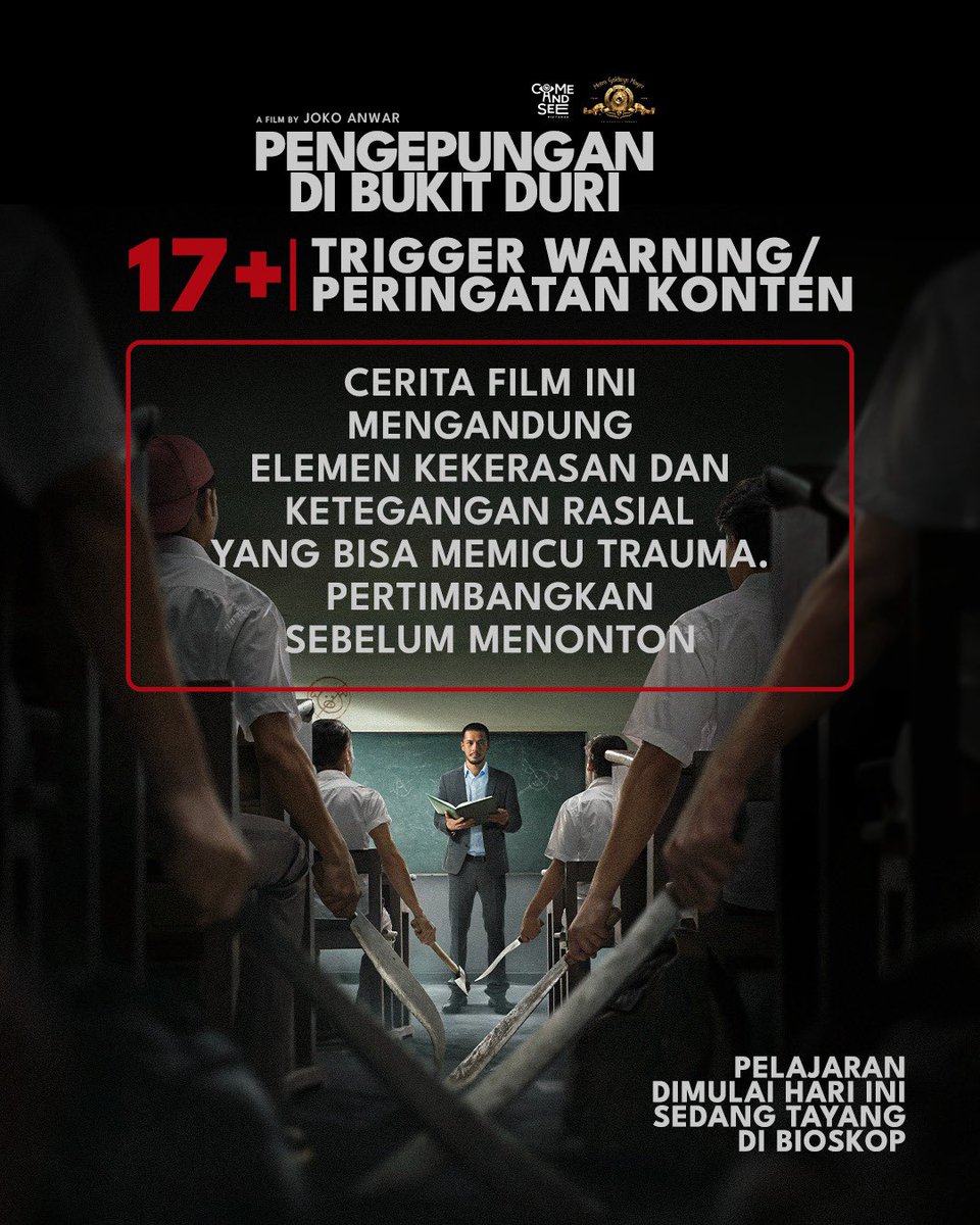 Mohon diperhatikan trigger warning Pengepungan di Bukit Duri ya, teman-teman.