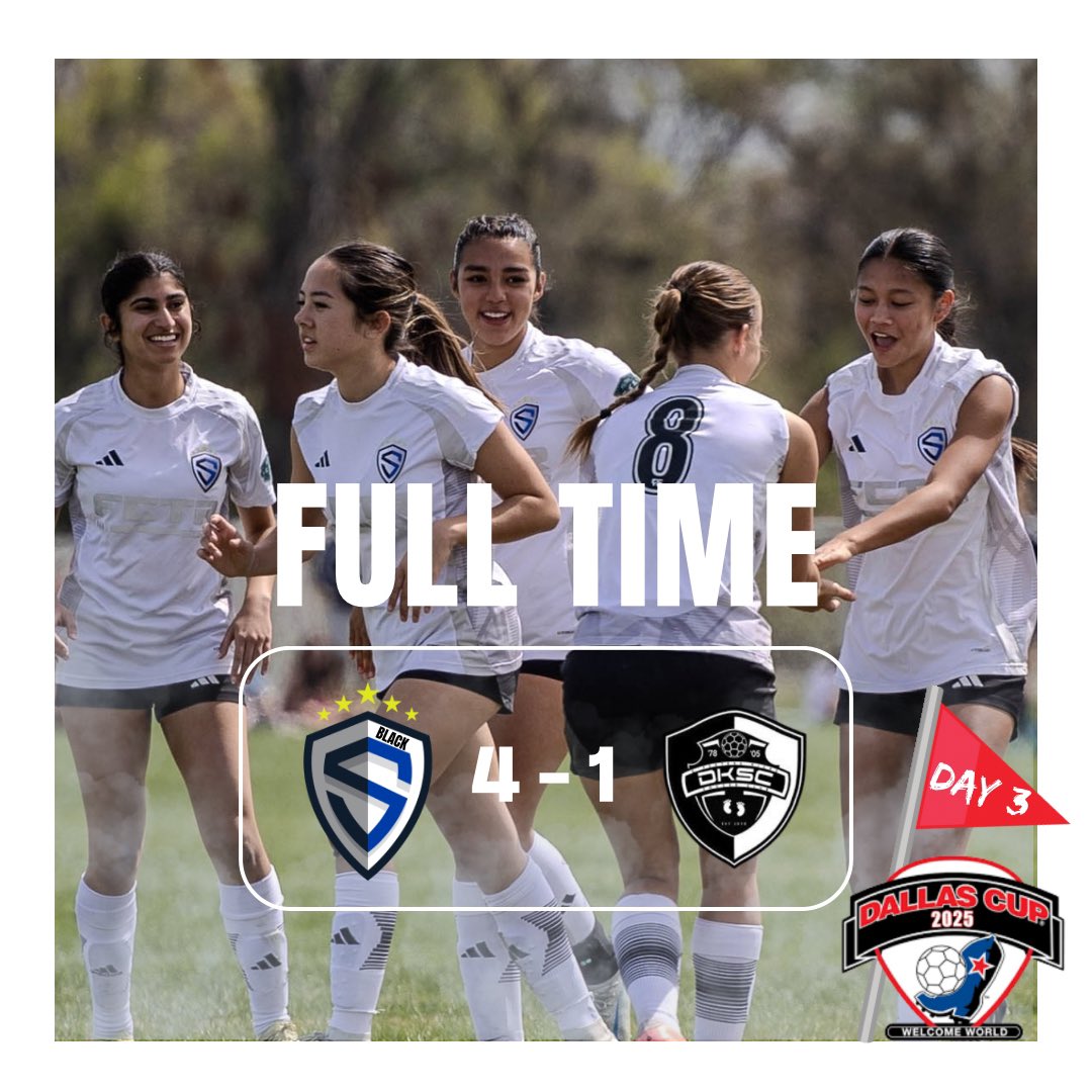 Sting 08 Black ECNL RL (@ecnl_rl_08) on Twitter photo Finished pool play with a 4-1 Victory
2-1 <a href="/dallascup/">Dallas Cup ⚽️</a>
⚽️⚽️ <a href="/Helen__Lazaro/">Helen Lazaro</a>
⚽️<a href="/CameronPero2026/">Cameron Pero</a>
⚽️ Victoria Morales
🅰️ <a href="/maddie_akers5/">Maddie Akers</a>
<a href="/tomas_boyle5/">Tomás Boyle</a> <a href="/DylanAsher_2/">Dylan Asher</a> <a href="/StingSoccerClub/">Sting Soccer Club</a> Finished pool play with a 4-1 Victory
2-1 <a href="/dallascup/">Dallas Cup ⚽️</a>
⚽️⚽️ <a href="/Helen__Lazaro/">Helen Lazaro</a>
⚽️<a href="/CameronPero2026/">Cameron Pero</a>
⚽️ Victoria Morales
🅰️ <a href="/maddie_akers5/">Maddie Akers</a>
<a href="/tomas_boyle5/">Tomás Boyle</a> <a href="/DylanAsher_2/">Dylan Asher</a> <a href="/StingSoccerClub/">Sting Soccer Club</a>
