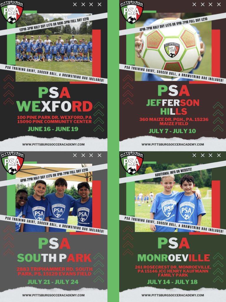 REGISTRATION OPEN!!  PSA Soccer Summer Camps 2025 - mailchi.mp/12e907a683c3/p…