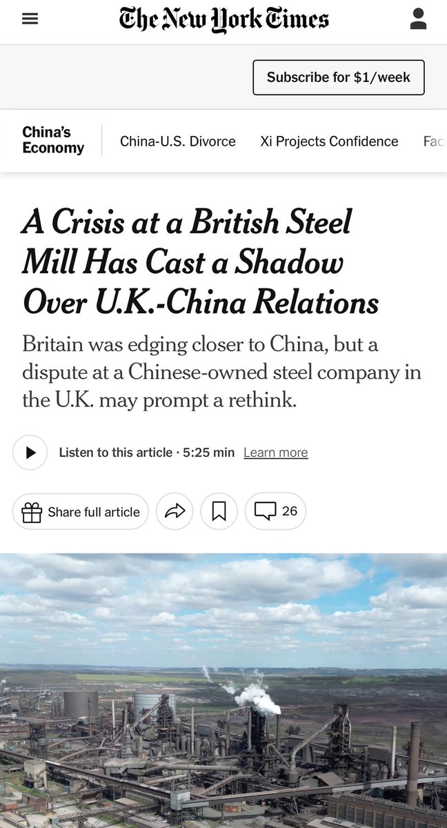 BrianBanks08's tweet image. The trade war is getting crazy I think we will see TRUMP and ELON tweets soon about it … might be one of the best front runs ever in steel industry plays …the UK is going crazy over it right now I’ll leave you some info and you go do the dd and check TikTok too 👀