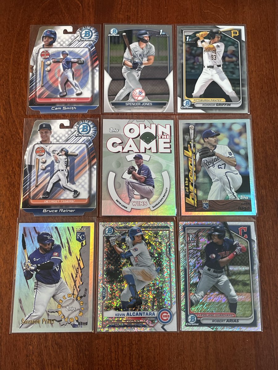 $1 each Random Baseball Inserts &amp; Rookies

Stack 4