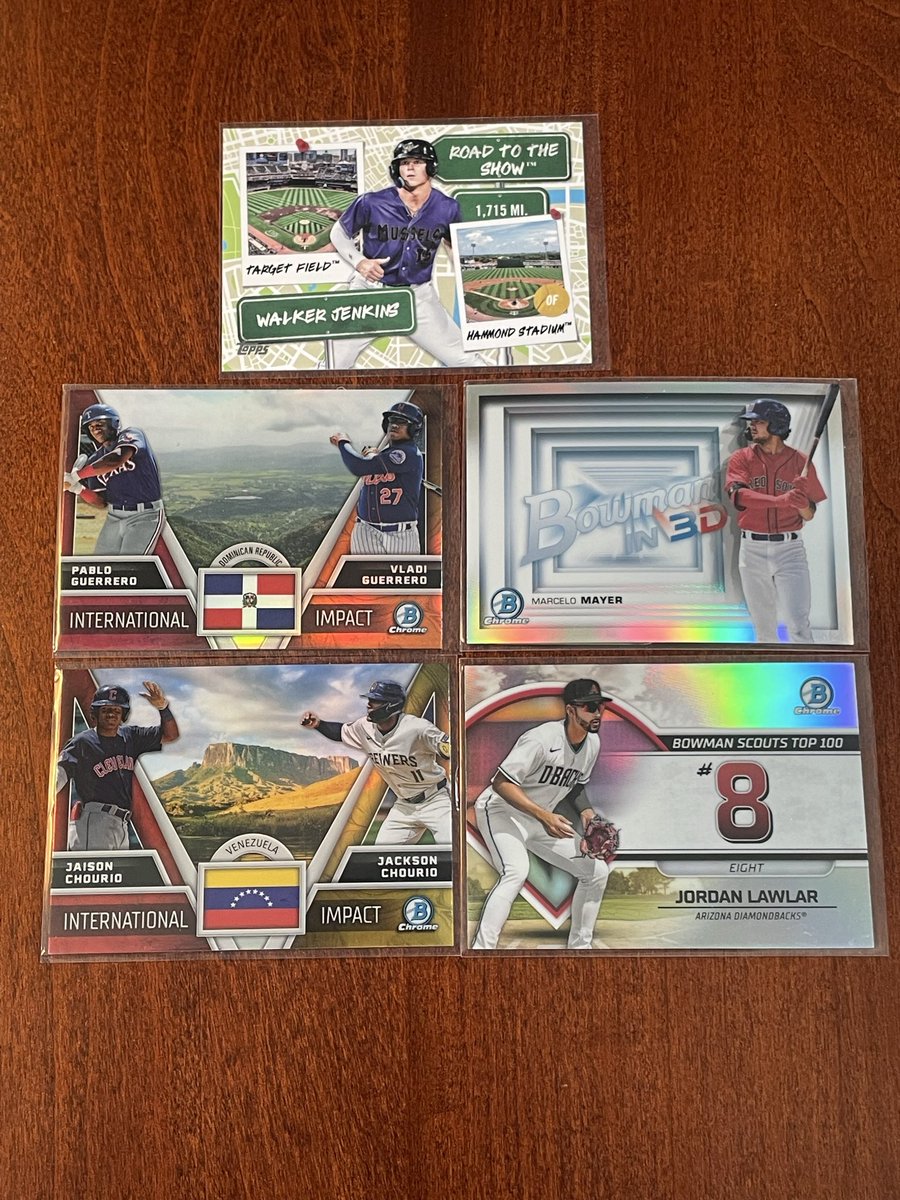 $1 each Random Baseball Inserts &amp; Rookies

Stack 6