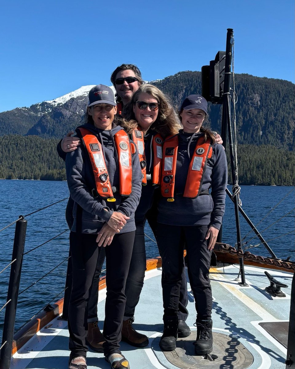 arcticfocus's tweet photo. The R/V Tiriarnaq is off! Researchers from @fisheriesoceanscan are surveying whales, dolphins & porpoises along BC’s north coast to study seasonal patterns & impacts of vessel traffic. Follow along for field updates! 📷 Jane Wilson
#MarineScience #BCCoast #OceanResearch https://t.co/AVE7Myu9CM