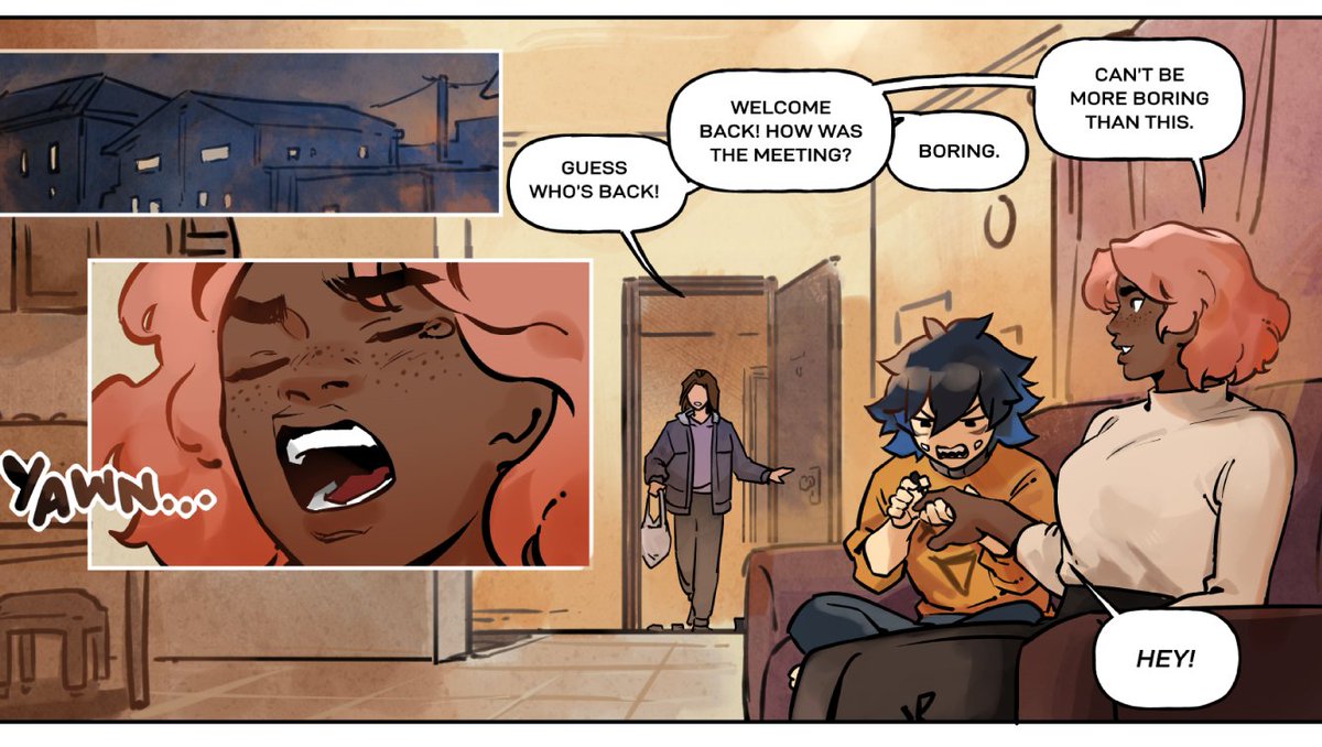 CTC update!🌟 2 pages
[Save file 13.4]
-------------------------------
Read at: https://t.co/vXlr7hBqMK
Early updates: https://t.co/35nGRm5R02
Discord: https://t.co/K6d4HRs5Bl
#hiveworks #ctccomic 