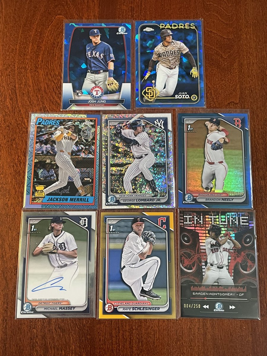 $3 each of 2 for $5

Lombard /200 Neely /150 Montgomery /250 Schlesinger /50