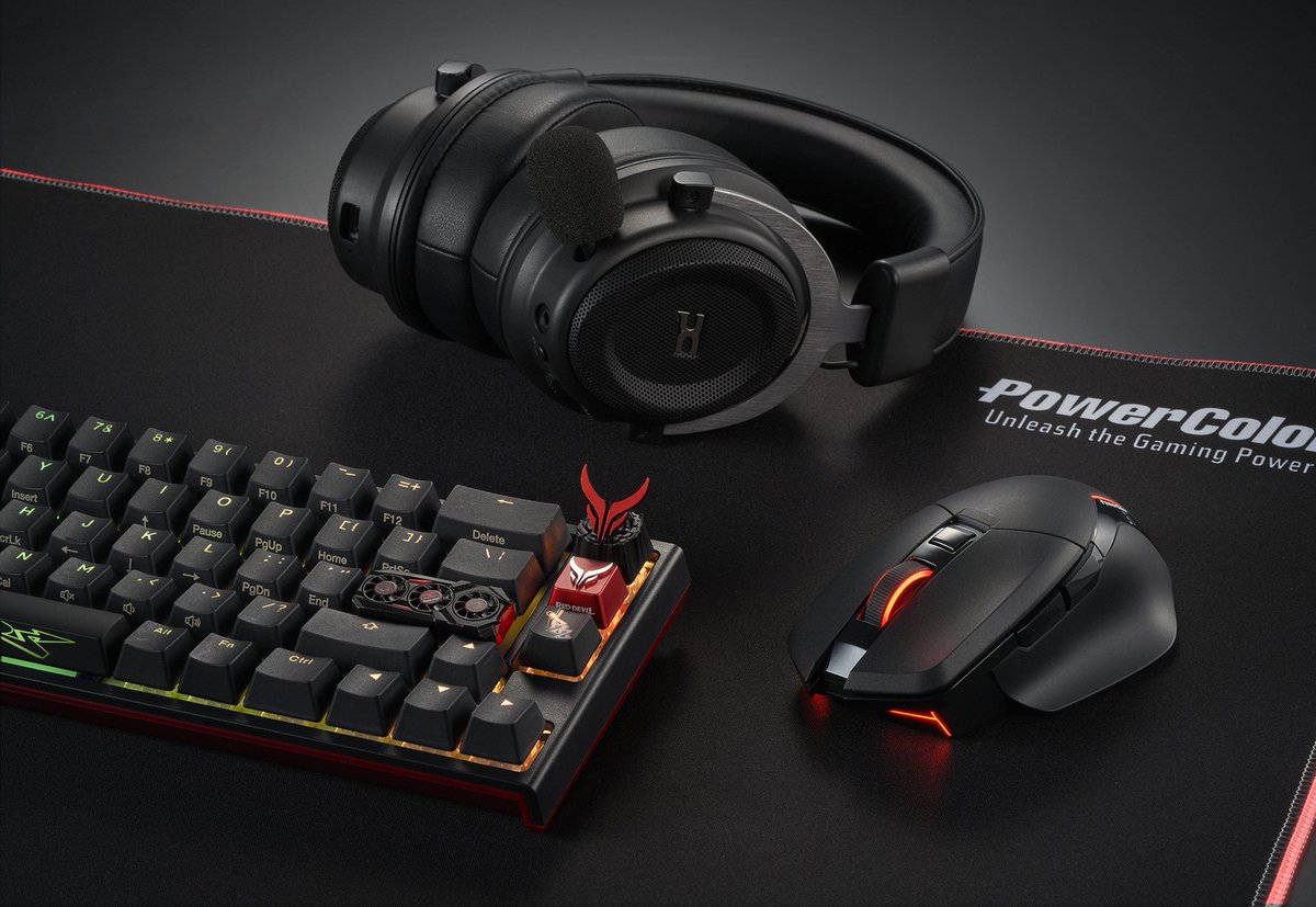 PowerColor's tweet photo. All we need for a good day at the office 🎉
How about you? Are you ready to play?
Yes, yes...We know, you are still waiting for more GPUs to become available, but we are working hard on getting them out!
#ALPHYN AM10 & AH10