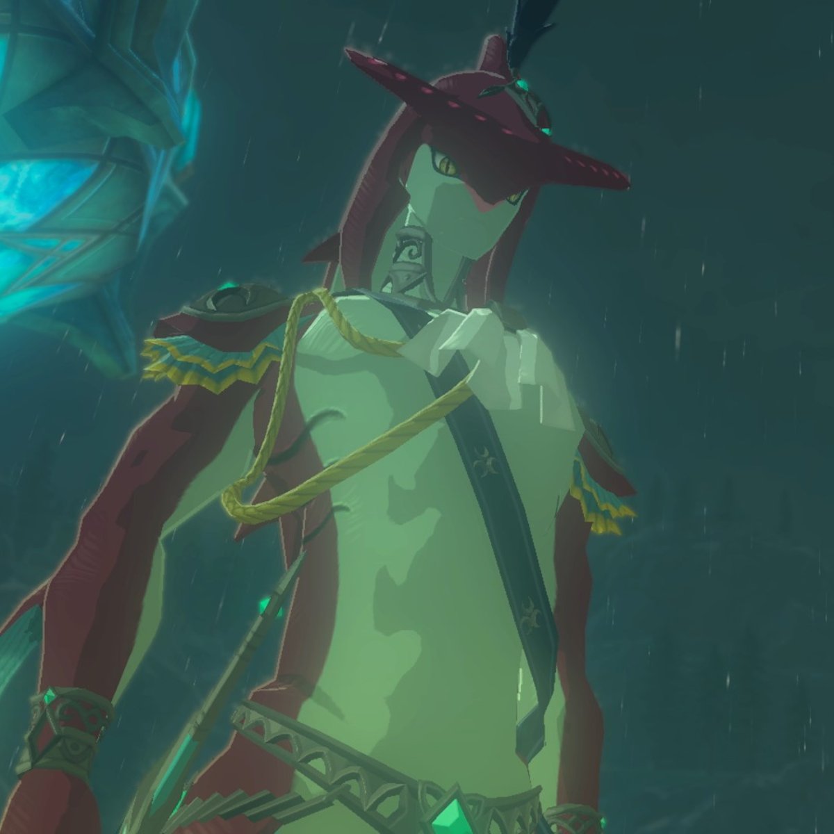 metattuned's tweet photo. In The Legend of Zelda, the "fish people" are called Zora. They are an aquatic humanoid race with fish-like features like fins, webbed feet, and gills, allowing them to thrive in water. While inspired by marine creatures, their designs aren't strictly based on real-world evolutionary rules, as they can appear as both humanoids with fish-like features and as more reptilian, fish-like creatures.

Key aspects of the Zora:

Appearance: Generally humanoid with fins, gills, and webbed feet.

Habitat: Live in or near water.

Skills: Skilled swimmers and fishers.

Culture: They value water and have a strong sense of duty and pride.

Examples: Prince Sidon and Mipha are well-known Zora characters.

Variations: Some Zora appear more reptilian and fish-like, while others are more humanoid