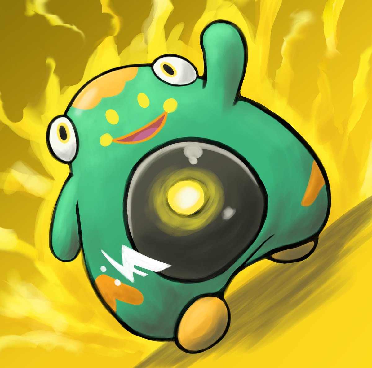 Lghorek's tweet photo. Bellibolt

#pokemon #ポケモン #ハラバリー https://t.co/XEy7hgi1om