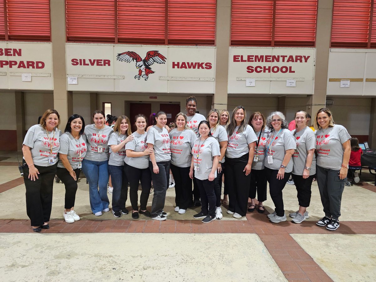 BenSheppardES's tweet photo. STEM/Magnet team hard at work at the student work showcase. #stematbse https://t.co/5REJI7qyrm
