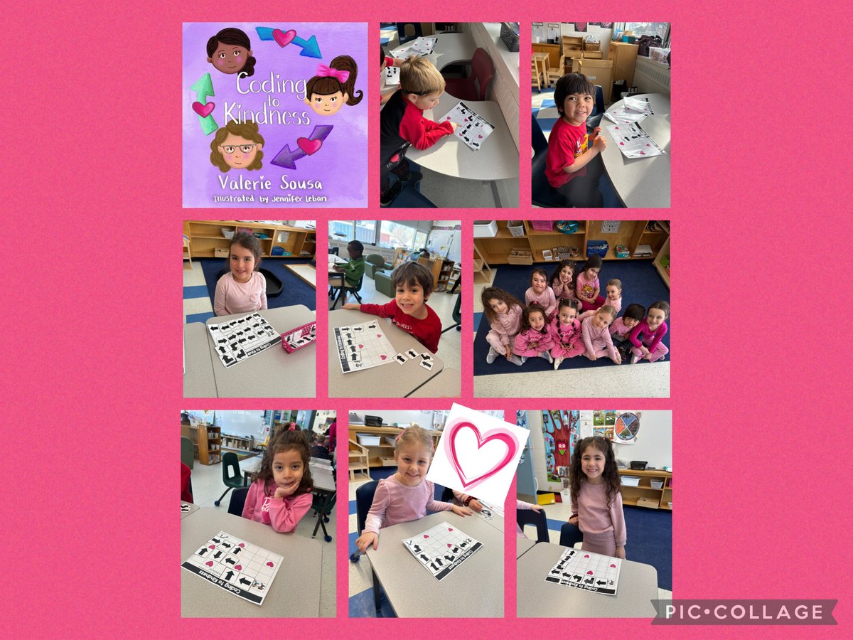 grefrench's tweet image. We have been working hard on coding our way to kindness!! How many hearts can you catch along the way?!?! 🩷🩷 #ocsbBeKind #ocsbBeCommunity #unpluggedcoding #ocsbPlay @StGregoryOCSB #ocsbBeWell