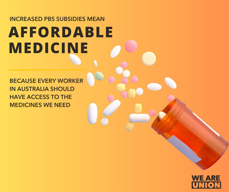 Healthcare &amp; medicine that working people can afford is a union issue. 

We can’t trust Peter Dutton to properly fund the Pharmaceutical Benefits Scheme. 

Put the Liberals last.
