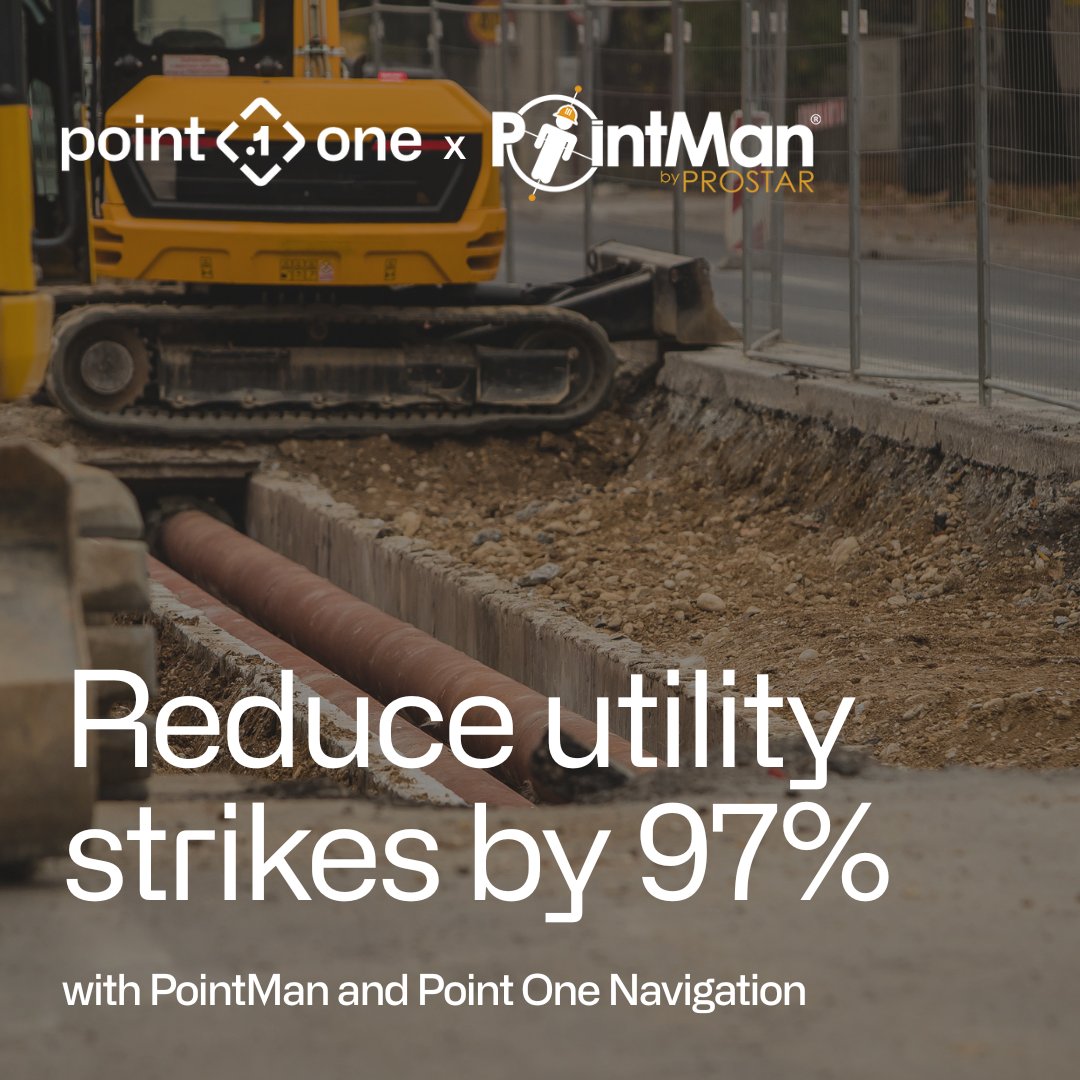 Point One Navigation (@pointonenav) on Twitter photo ICYMI: Our webinar with <a href="/PointManProStar/">PointMan by ProStar</a> is now on YouTube. Find out how to reduce line strikes by 97%: bit.ly/rdclnstrks ICYMI: Our webinar with <a href="/PointManProStar/">PointMan by ProStar</a> is now on YouTube. Find out how to reduce line strikes by 97%: bit.ly/rdclnstrks