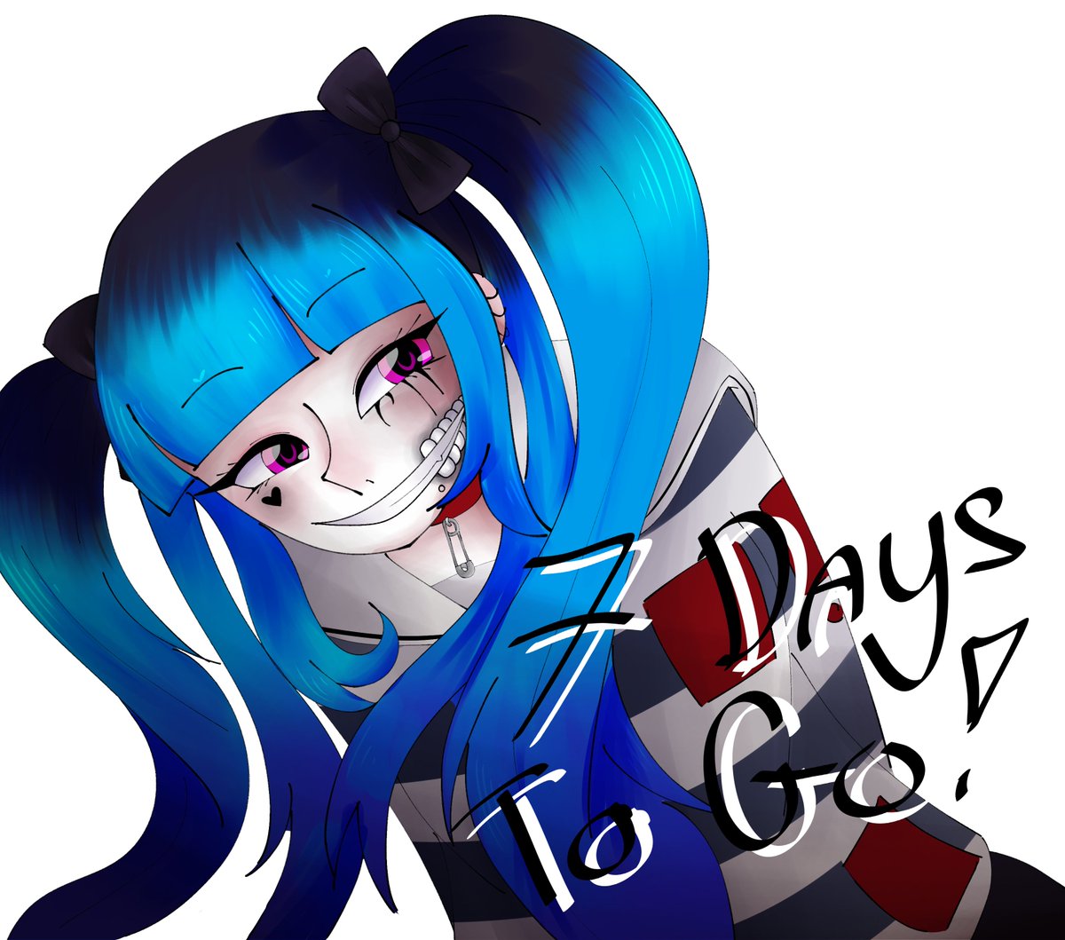 Our resident danganronpa fan!

Only 7 days to go!
#hundred_line #ハンドラ