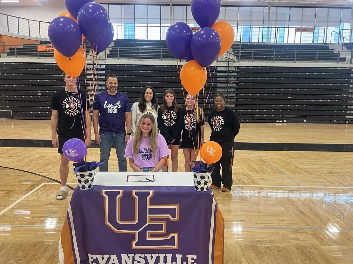 PIRATE ACTIVITIES (@pchsathletics1) on Twitter photo Congrats <a href="/lilykytasaari/">Lily Kytasaari</a> and good luck at <a href="/UEvansville/">University of Evansville</a>! <a href="/PlatteCountyR3/">PlatteCountyPirates</a> #signingday2025 #pcr3proud #oapaap #piratestrong 🏴☠️ 💪 Congrats <a href="/lilykytasaari/">Lily Kytasaari</a> and good luck at <a href="/UEvansville/">University of Evansville</a>! <a href="/PlatteCountyR3/">PlatteCountyPirates</a> #signingday2025 #pcr3proud #oapaap #piratestrong 🏴☠️ 💪